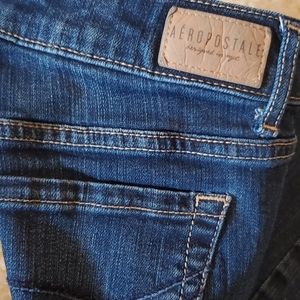 Darker blue Aeropostale jeans sz 2 short.